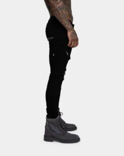 Saint Morta Prima Summum Jeans Black/Grey 11 Saint Morta Prima Summum Jeans Black/Grey -Culture Kings 03005008 YB006 mens 0044