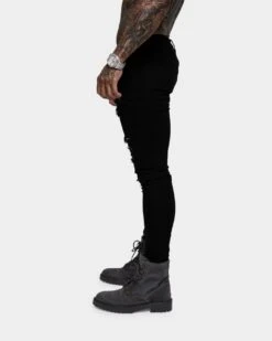 Saint Morta Prima Summum Jeans Black/Grey 12 Saint Morta Prima Summum Jeans Black/Grey -Culture Kings 03005008 YB006 mens 0055