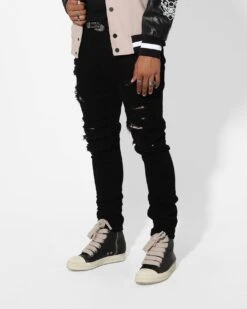 Saint Morta Prima Summum Jeans Black/Stone -Culture Kings 03005008 YB338 mens 00060