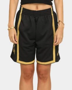 Mitchell & Ness Men's Los Angeles Lakers HWC Swingman Short Black/Gold 13 Mitchell & Ness Men's Los Angeles Lakers HWC Swingman Short Black/Gold -Culture Kings 03005327 YB003 womens 0050