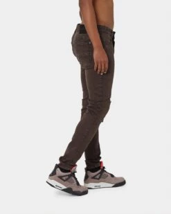 Carré Rugueux Distressed Skinny Jeans Taupe/Dark Taupe 14 Carré Rugueux Distressed Skinny Jeans Taupe/Dark Taupe -Culture Kings 03006172 YT801 mens 0050