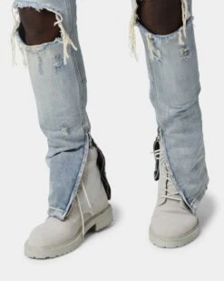 Saint Morta Destroyer Distressed Jeans Vintage Blue -Culture Kings 03006968 YX561 mens 00000100