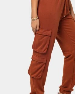 XXIII Women's Bella Cargo Trackpant Brown 21 XXIII Women's Bella Cargo Trackpant Brown -Culture Kings 03007051 YX300 womens 0090