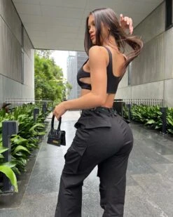 XXIII Torrent Cargo Pant Black -Culture Kings 03007067 YB001 womens 0006 c38cd79e 8254 4d8d 9a7c f38f0612d5a1