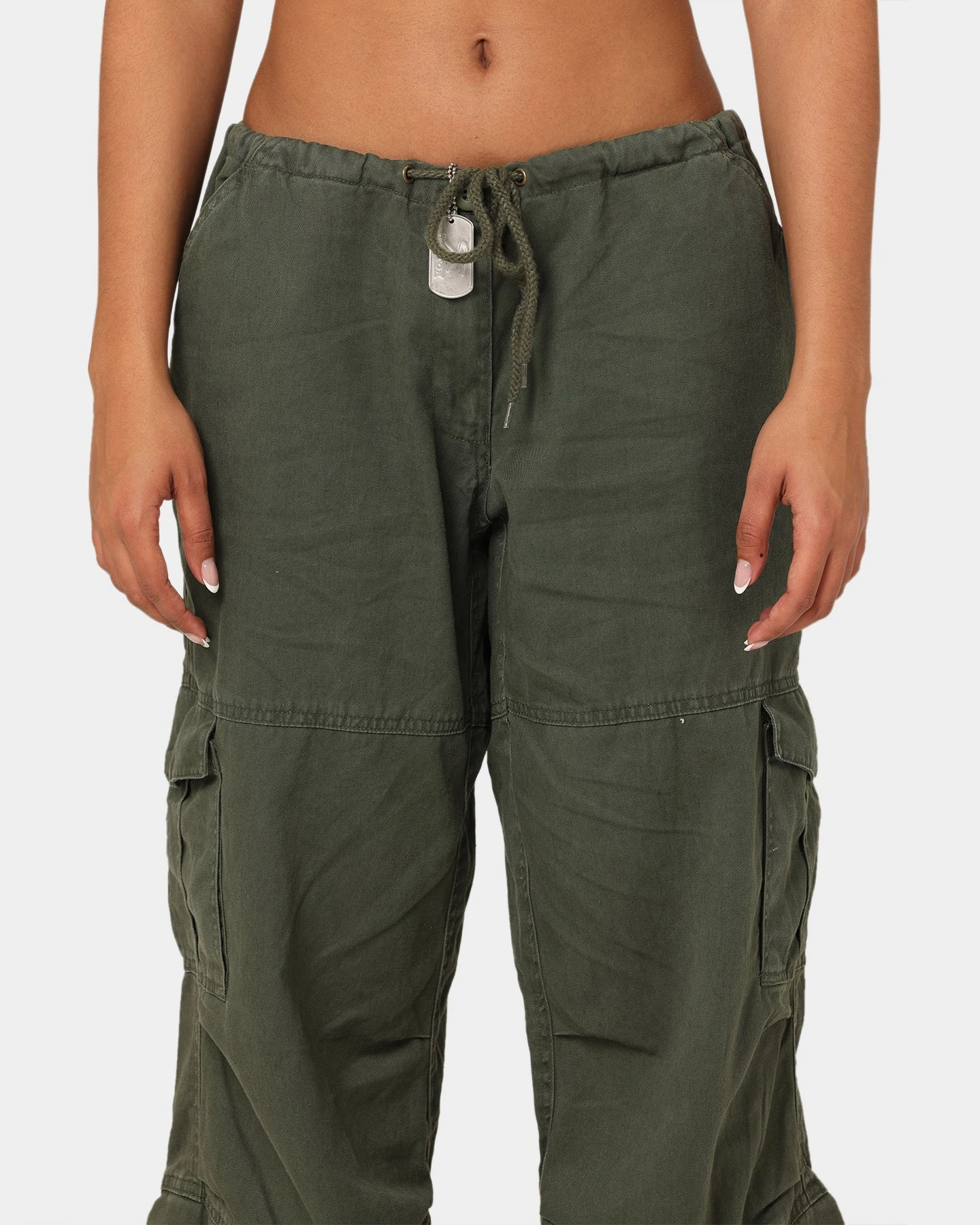 Rothco Women's Vintage Paratrooper Fatigue Cargo Pants Olive 5 Rothco Women's Vintage Paratrooper Fatigue Cargo Pants Olive - Image 3