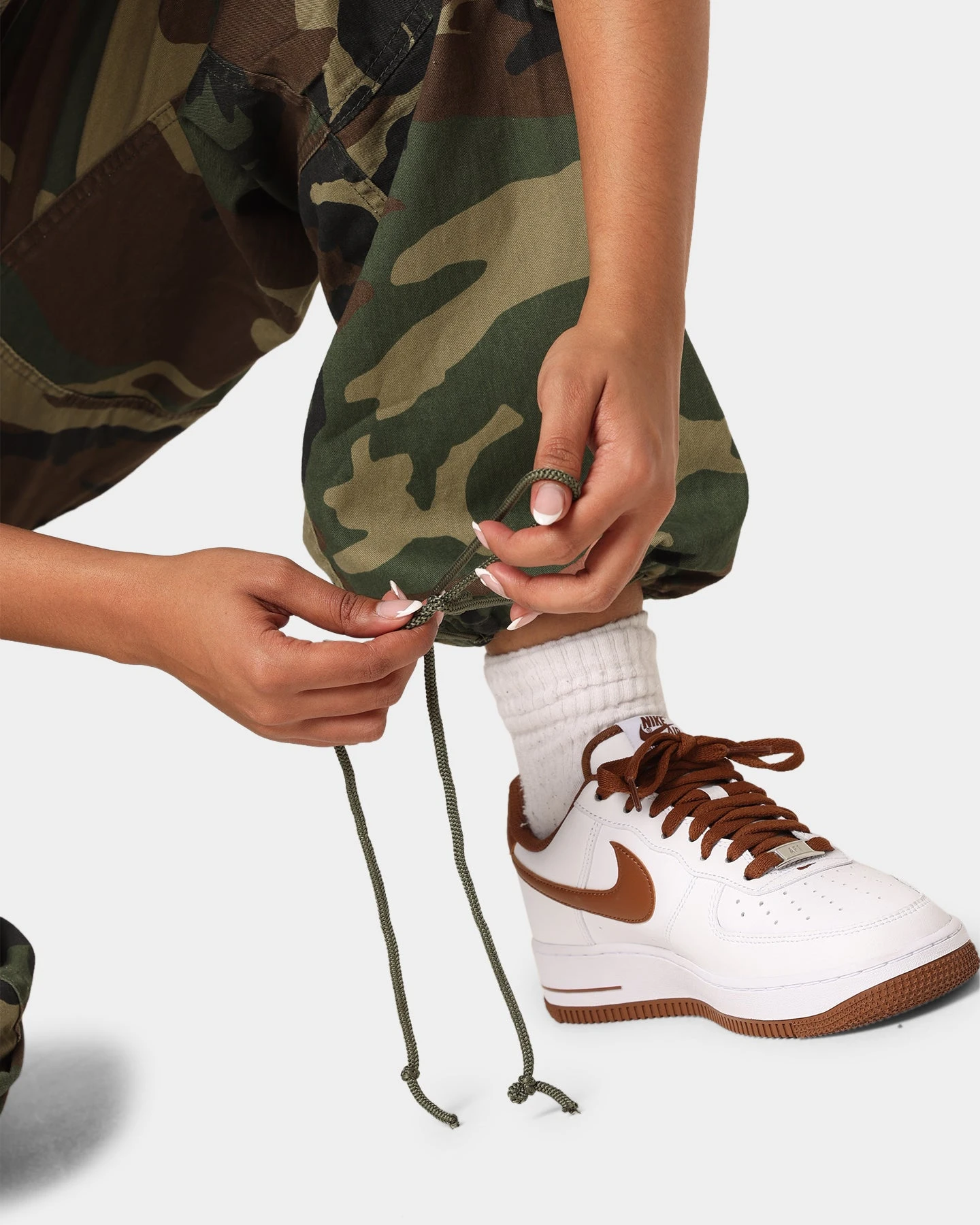 Rothco Women's Vintage Paratrooper Fatigue Cargo Pants Woodland Camo 11 Rothco Women's Vintage Paratrooper Fatigue Cargo Pants Woodland Camo - Image 9