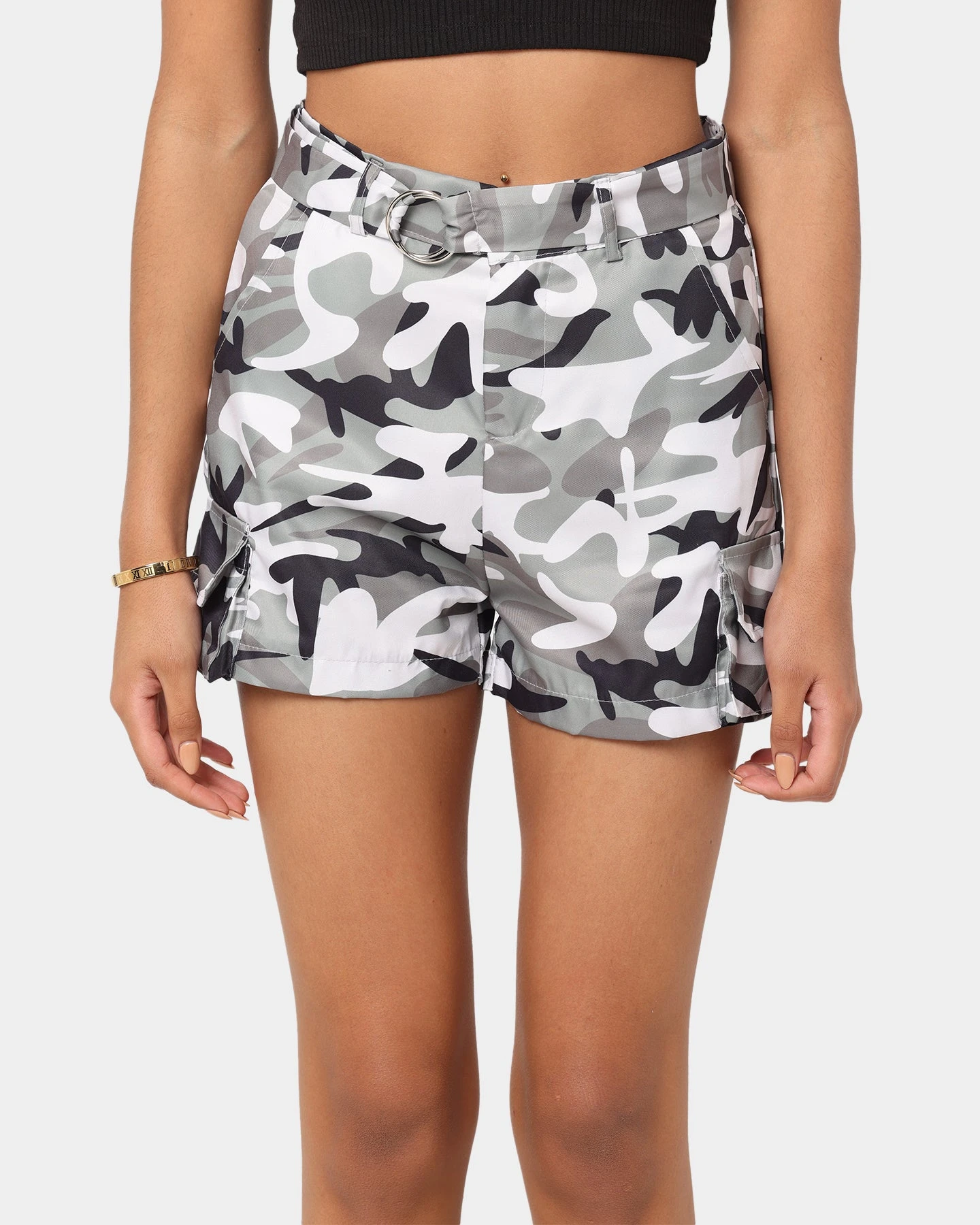 XXIII Women's Talia Camo Cargo Skirt Camo 5 XXIII Women's Talia Camo Cargo Skirt Camo - Image 3