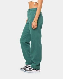 XXIII Women's Tess Wide Leg Jean Forest Green -Culture Kings 03007367 YF006 womens 060