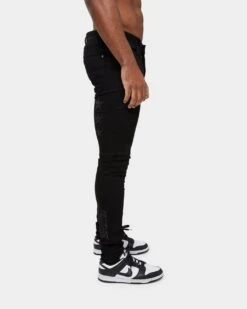Carre Étoiles Skinny Jeans Black -Culture Kings 03007651 YB001 mens 00040