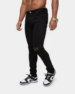 Carre Étoiles Skinny Jeans Black -Culture Kings 03007651 YB001 mens 00070