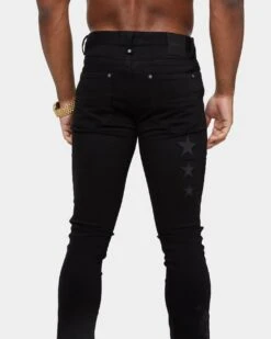 Carre Étoiles Skinny Jeans Black -Culture Kings 03007651 YB001 mens 00090