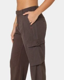 Honor The Gift Luther Cargo Pants Chocolate -Culture Kings 03007722 YC360 womens 0070