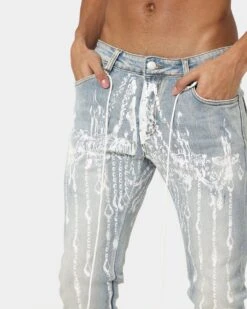 Lifted Anchors Manhattan Denim Jeans Blue -Culture Kings 03007749 YX001 mens 0080