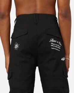 Loiter Sketch Cargo Pants Black -Culture Kings 03007895 YB001 mens 000080