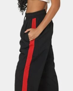 EN ES Women's Track And Field Pants Red/Black -Culture Kings 03008379 YR010 womens 0070