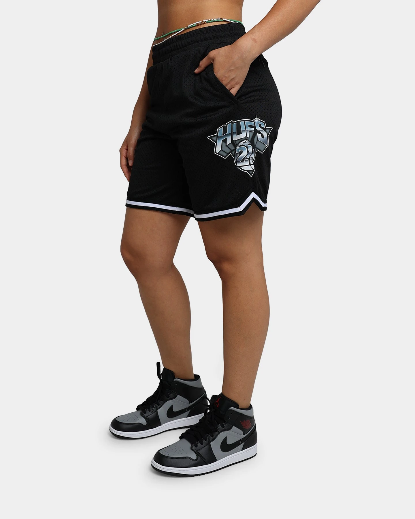 HUF Basketball Shorts Black 8 HUF Basketball Shorts Black - Image 6