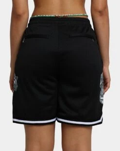 HUF Basketball Shorts Black 18 HUF Basketball Shorts Black -Culture Kings 03008578 YB001 womens 0080