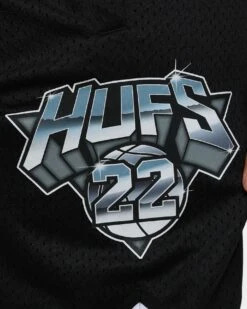 HUF Basketball Shorts Black 19 HUF Basketball Shorts Black -Culture Kings 03008578 YB001 womens 0090