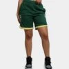 HUF Basketball Shorts Green 1 HUF Basketball Shorts Green -Culture Kings 03008578 YG600 womens 0010