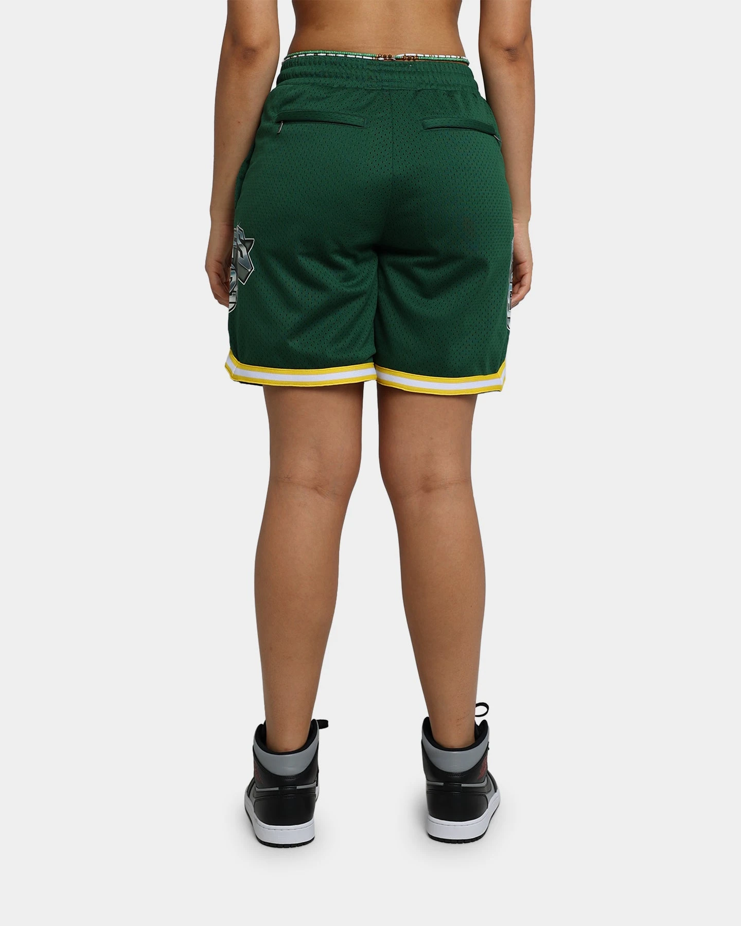 HUF Basketball Shorts Green 6 HUF Basketball Shorts Green - Image 4
