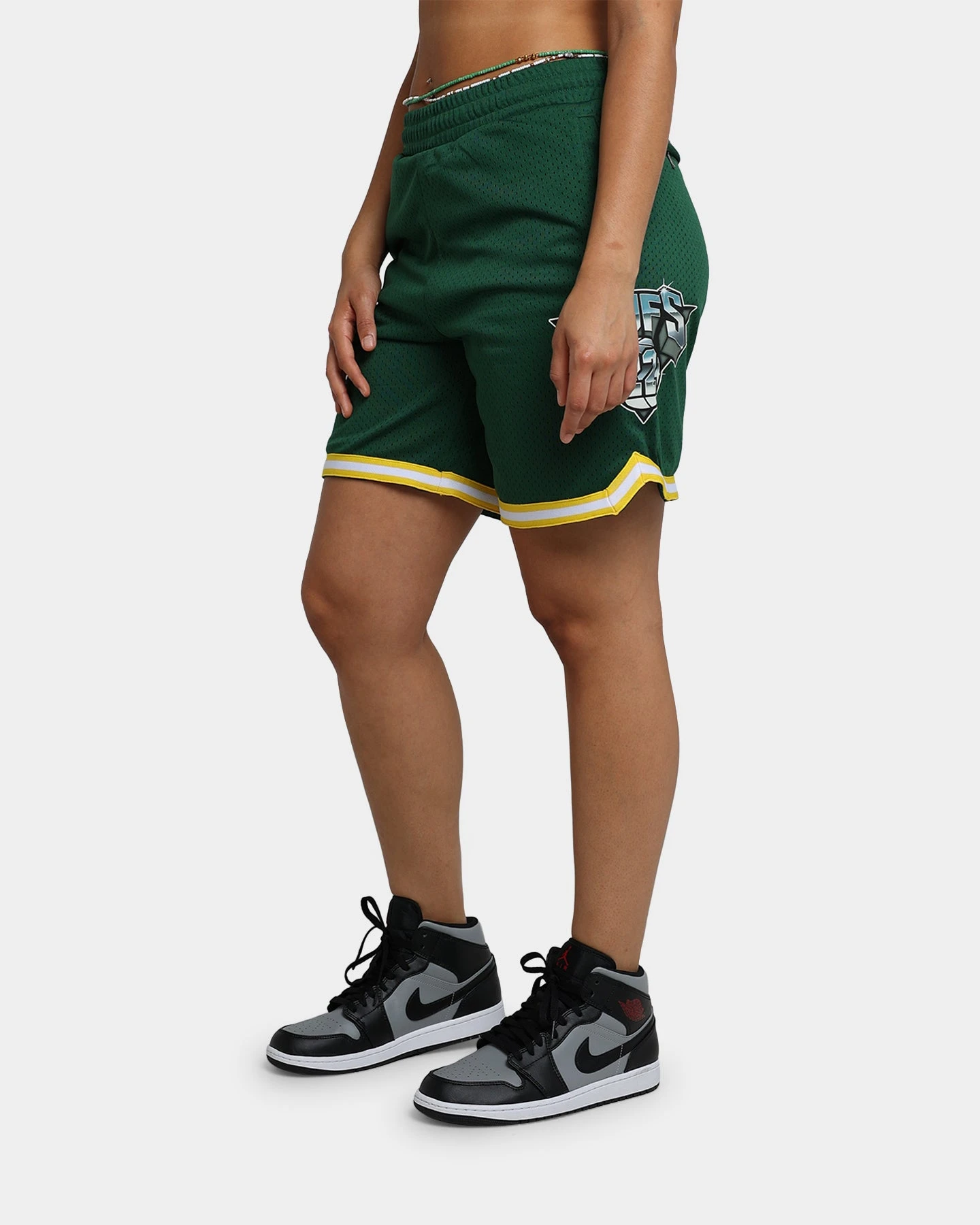 HUF Basketball Shorts Green 8 HUF Basketball Shorts Green - Image 6