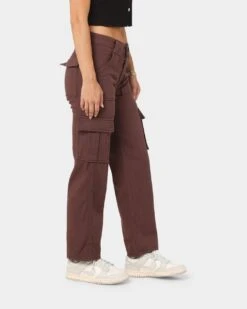 XXIII Women's Tonala Cargo Pants Brown -Culture Kings 03008672 YX300 womens 0050 0e8c8141 4bbb 4677 ad17 4f9bc9844f15