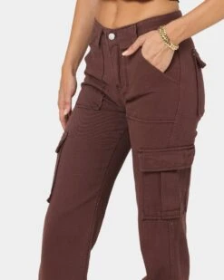 XXIII Women's Tonala Cargo Pants Brown -Culture Kings 03008672 YX300 womens 0070 8b8bf9ea 5c24 4d52 bafd f0f8a537c672