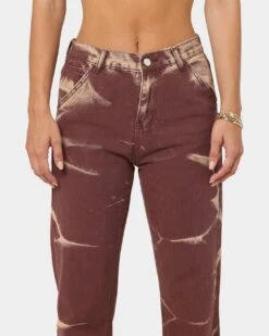 XXIII Women's Xico Tie Dye Jeans Brown -Culture Kings 03008673 YX300 womens 0030