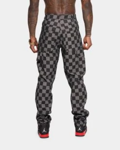 XXIII Checker Board Denim Jeans Black -Culture Kings 03008750 YB001 mens 0060