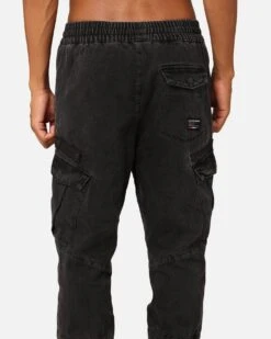 Carre Evolution XL Denim Cargo Jogger Wash Black 19 Carre Evolution XL Denim Cargo Jogger Wash Black -Culture Kings 03008817 YW607 mens 0080