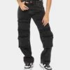 XXIII Women's Elvan Cargo Pants Washed Black -Culture Kings 03009066 YW607 womens 0010