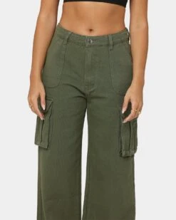 XXIII Women's Nuray Cargo Pants Khaki 14 XXIII Women's Nuray Cargo Pants Khaki -Culture Kings 03009071 YK001 womens 0030