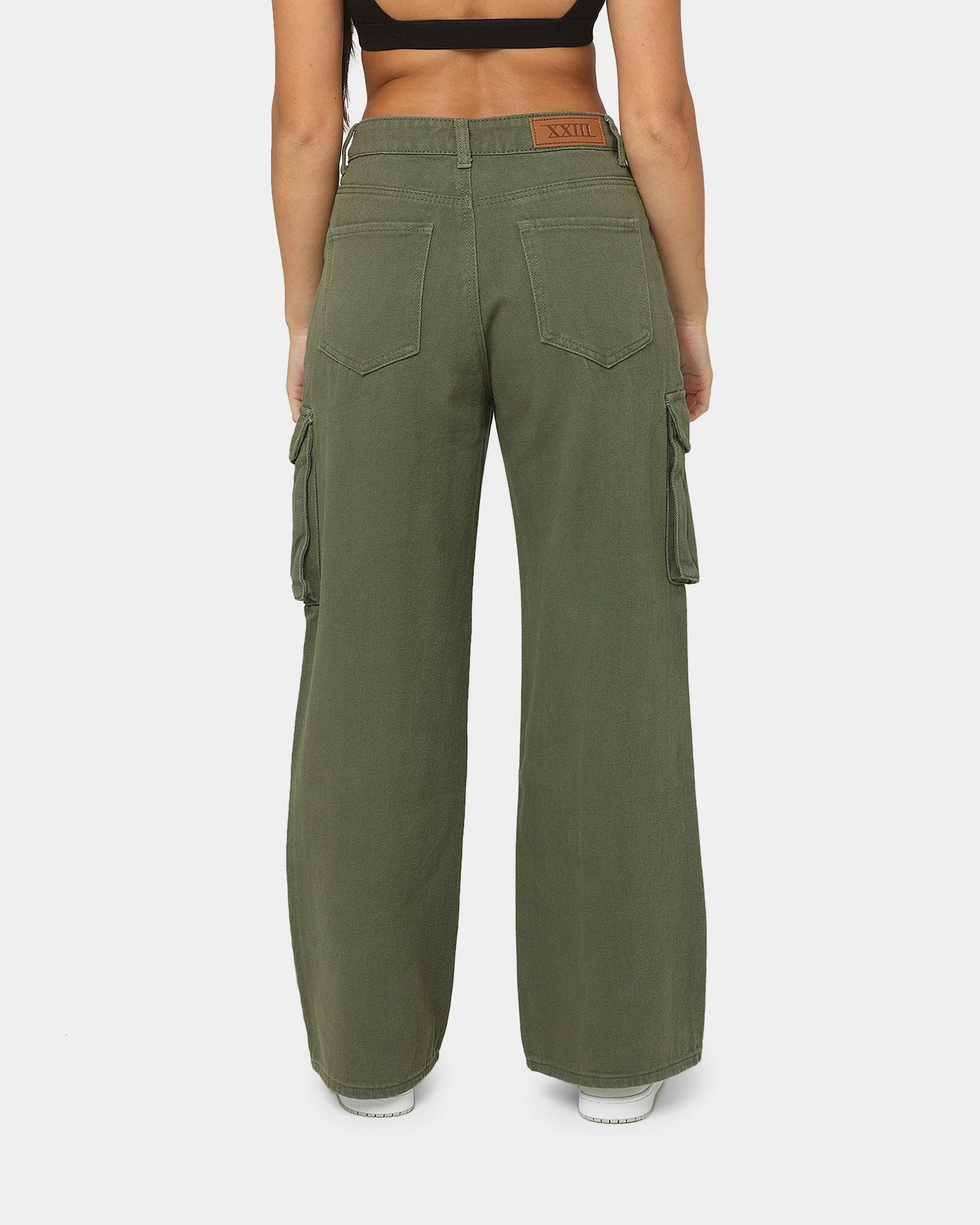 XXIII Women's Nuray Cargo Pants Khaki 7 XXIII Women's Nuray Cargo Pants Khaki - Image 5