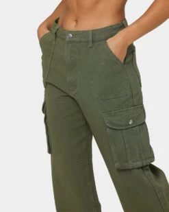 XXIII Women's Nuray Cargo Pants Khaki 18 XXIII Women's Nuray Cargo Pants Khaki -Culture Kings 03009071 YK001 womens 0070
