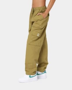 OBEY Women's Sunny Poplin Cargo Pants Olive Oil -Culture Kings 03009284 YO137 womens 0060