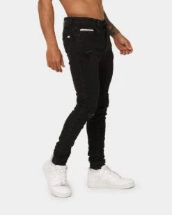 Nena And Pasadena Tyler Super Skinny Fit Jeans Vintage Black 15 Nena And Pasadena Tyler Super Skinny Fit Jeans Vintage Black -Culture Kings 03009318 YV009 mens 0050