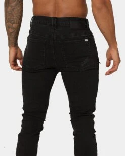 Nena And Pasadena Tyler Super Skinny Fit Jeans Vintage Black 18 Nena And Pasadena Tyler Super Skinny Fit Jeans Vintage Black -Culture Kings 03009318 YV009 mens 0080