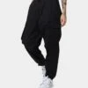 Calvin Klein Seasonal Washed Cargo Pants Ck Black 1 Calvin Klein Seasonal Washed Cargo Pants Ck Black -Culture Kings 03009394 YC966 womens 0010