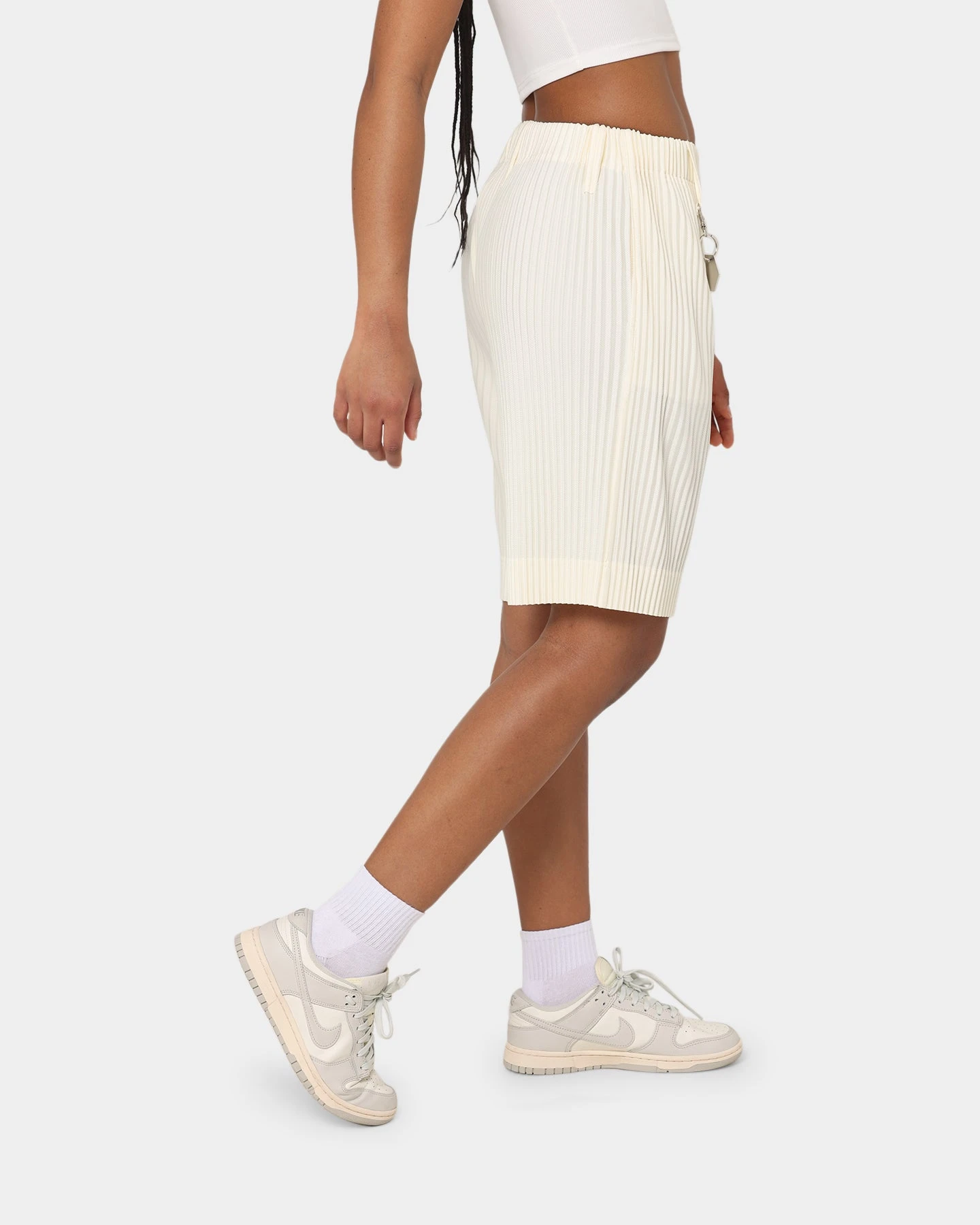 404 Harbour Plisse Shorts Ecru 7 404 Harbour Plisse Shorts Ecru - Image 5