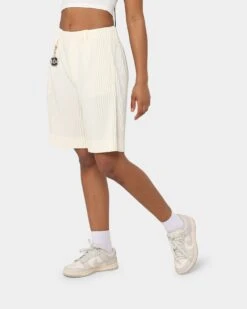 404 Harbour Plisse Shorts Ecru 14 404 Harbour Plisse Shorts Ecru -Culture Kings 03009418 YE017 womens 0060