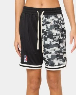 Goat Crew Half Camo Shorts Black/Black 13 Goat Crew Half Camo Shorts Black/Black -Culture Kings 03009567 YB015 womens 0030
