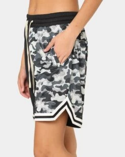 Goat Crew Half Camo Shorts Black/Black 19 Goat Crew Half Camo Shorts Black/Black -Culture Kings 03009567 YB015 womens 0090