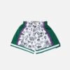 Mitchell & Ness Women's Milwaukee Bucks Doodle Shorts Black/White -Culture Kings 03009581 YB012 womens 0010
