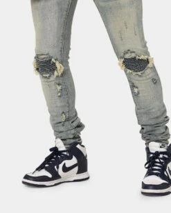 MNML X162 Stretch Denim Jeans Blue 19 MNML X162 Stretch Denim Jeans Blue -Culture Kings 03009603 YX001 mens 000090