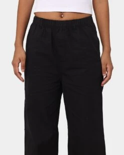 X-Girl Women's Easy Straight Pant Black -Culture Kings 03009616 YB001 womens 0070