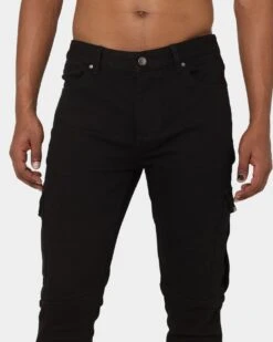 Carré Evolution Cargo Jeans Black -Culture Kings 03009933 YB001 mens 0030