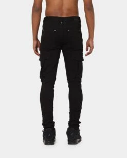 Carré Evolution Cargo Jeans Black -Culture Kings 03009933 YB001 mens 0040