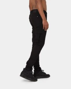 Carré Evolution Cargo Jeans Black -Culture Kings 03009933 YB001 mens 0050