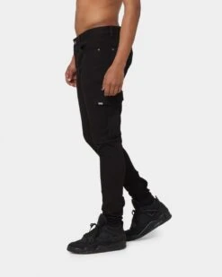 Carré Evolution Cargo Jeans Black -Culture Kings 03009933 YB001 mens 0060
