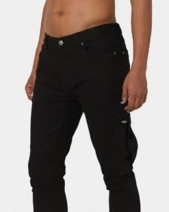 Carré Evolution Cargo Jeans Black -Culture Kings 03009933 YB001 mens 0070
